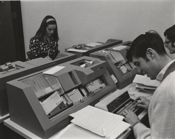 The Computer Center around 1970